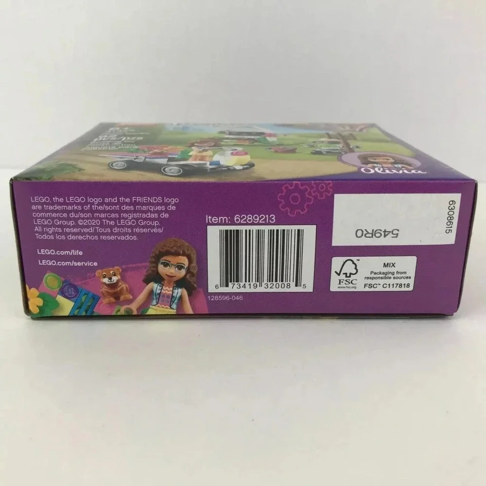 LEGO Friends 41425 Olivias Flower Garden 92 Pc Building Toy New Sealed Box